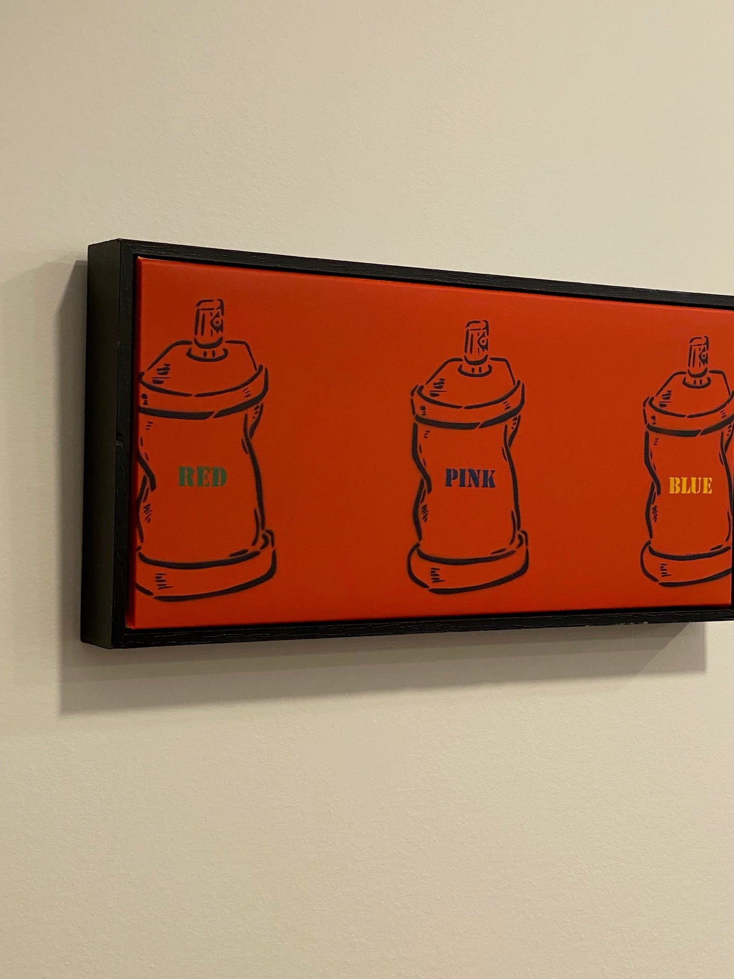 Mislabeled Spray Cans