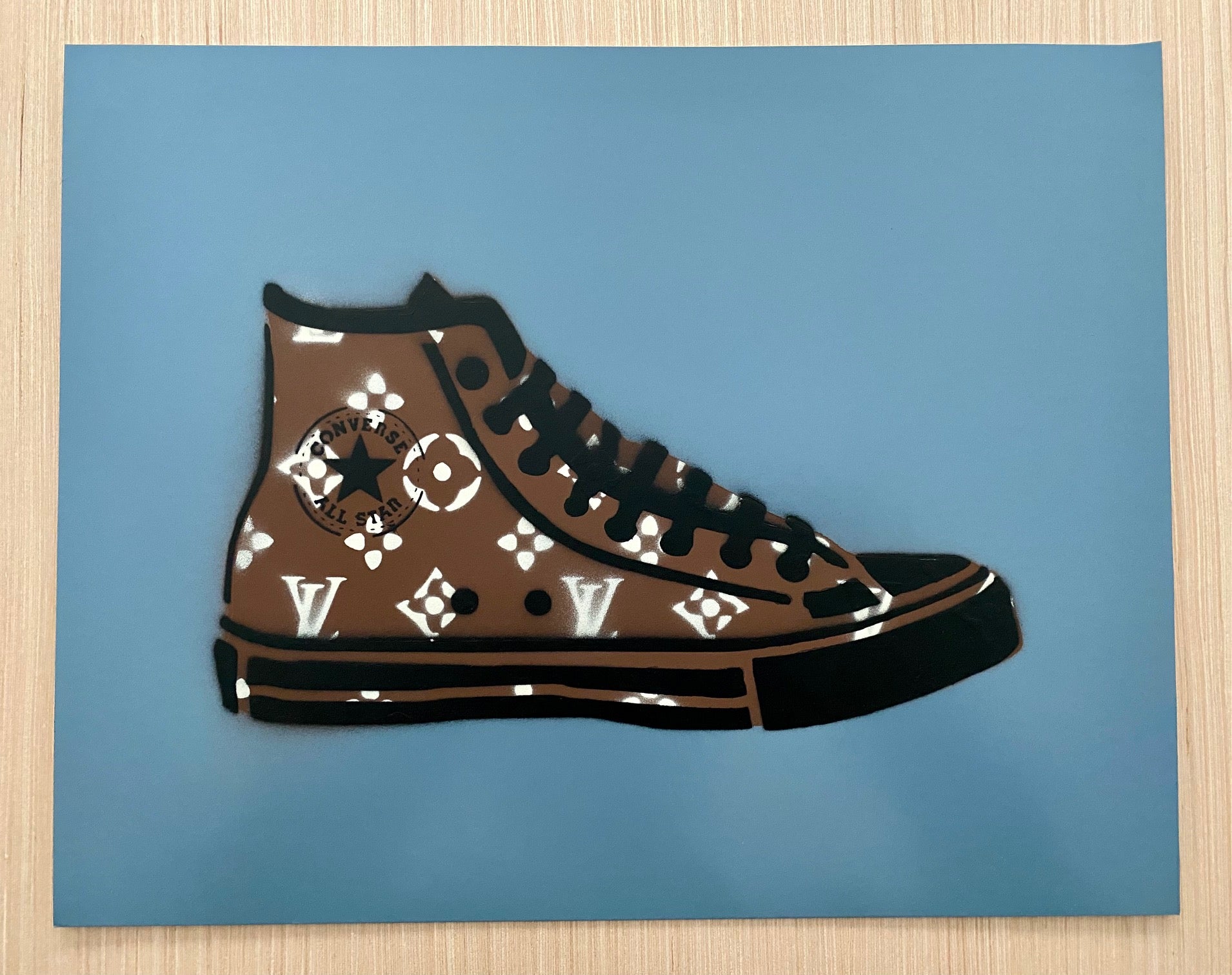 Converse louis vuitton best sale