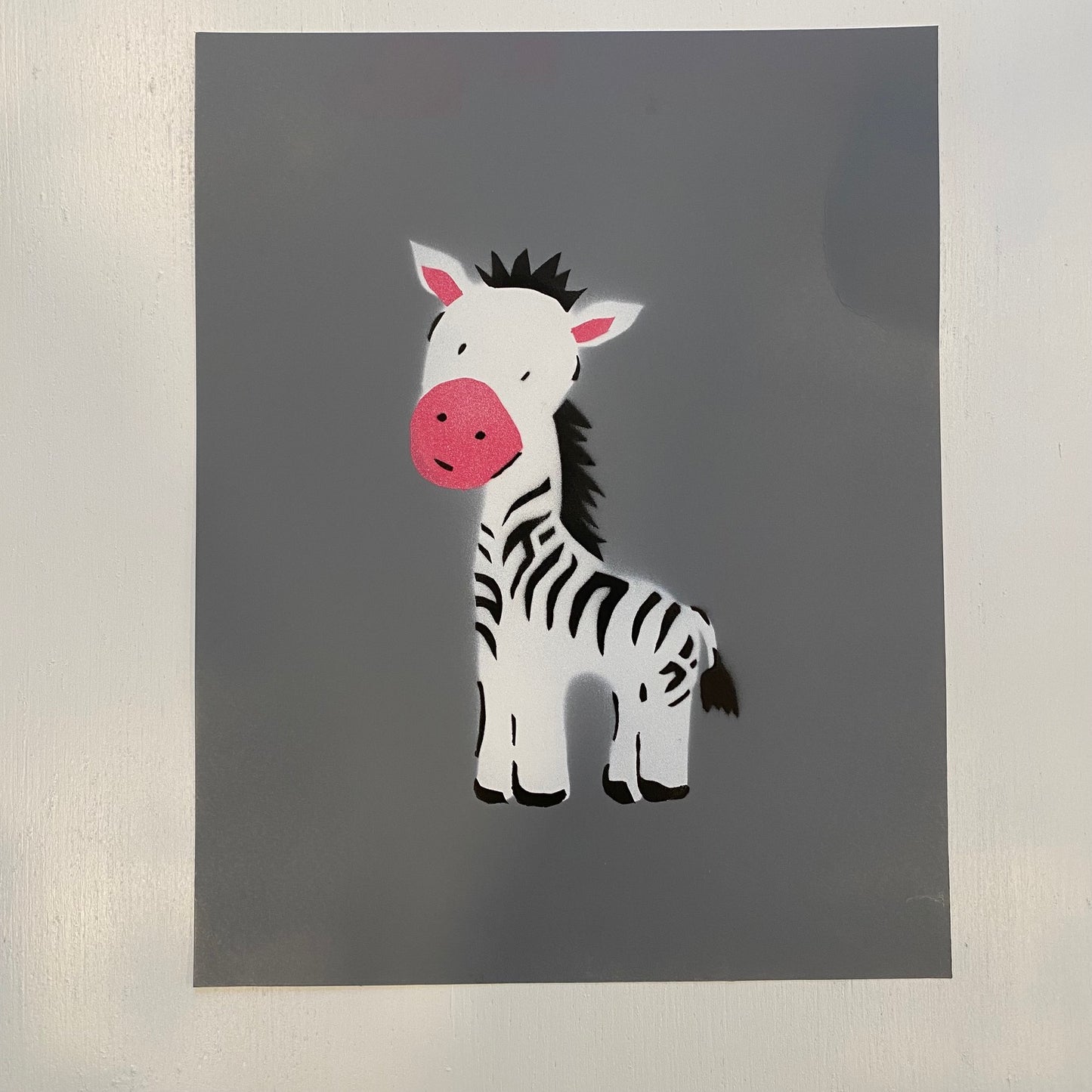 Nursery Art - Zebra