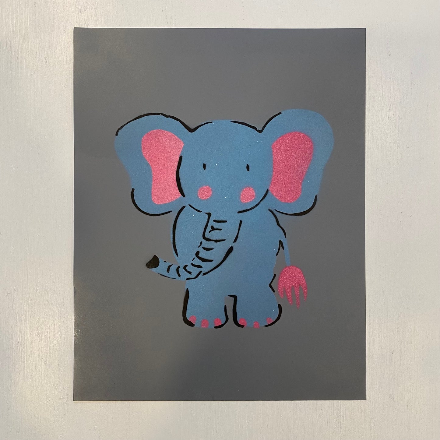 Nursery Art - Elephant