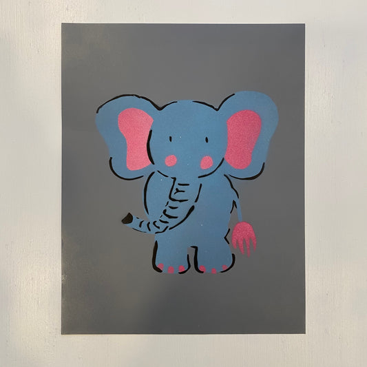 Nursery Art - Elephant