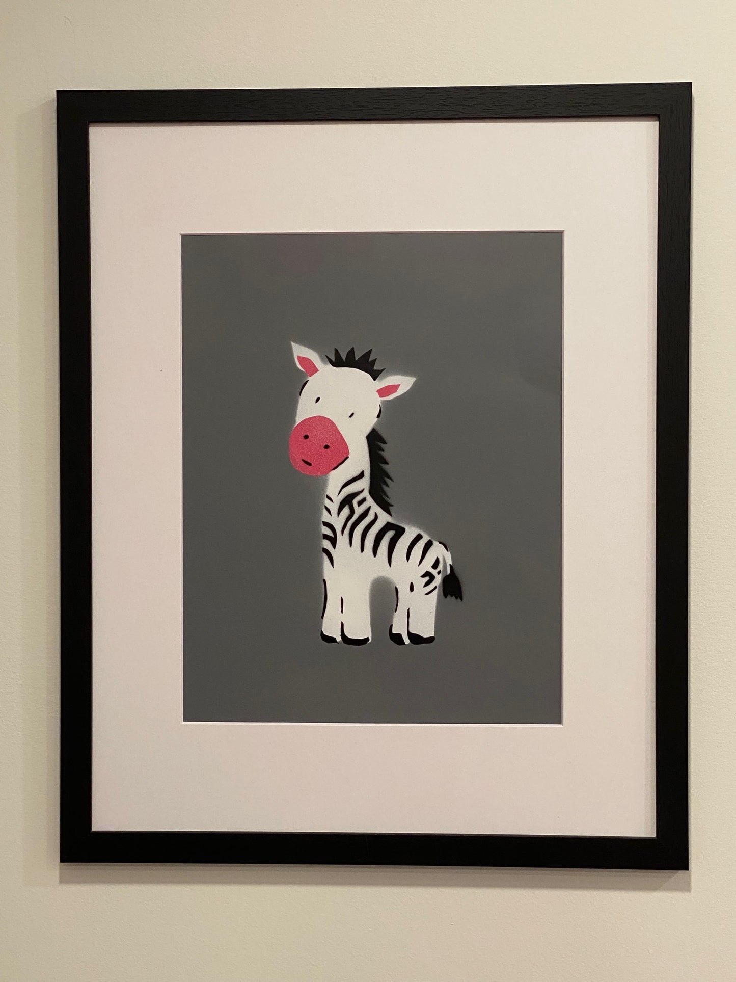 Nursery Art - Zebra